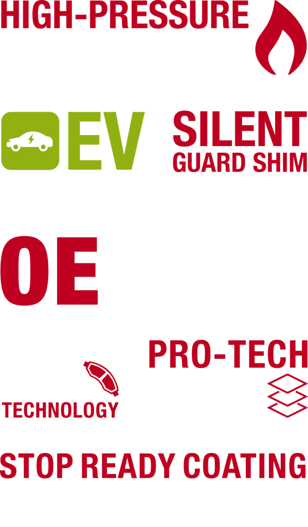 Apec Red Pads. | Apec Automotive
