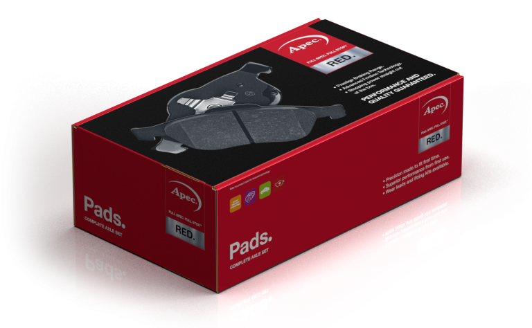Apec Red Pads. | Apec Automotive