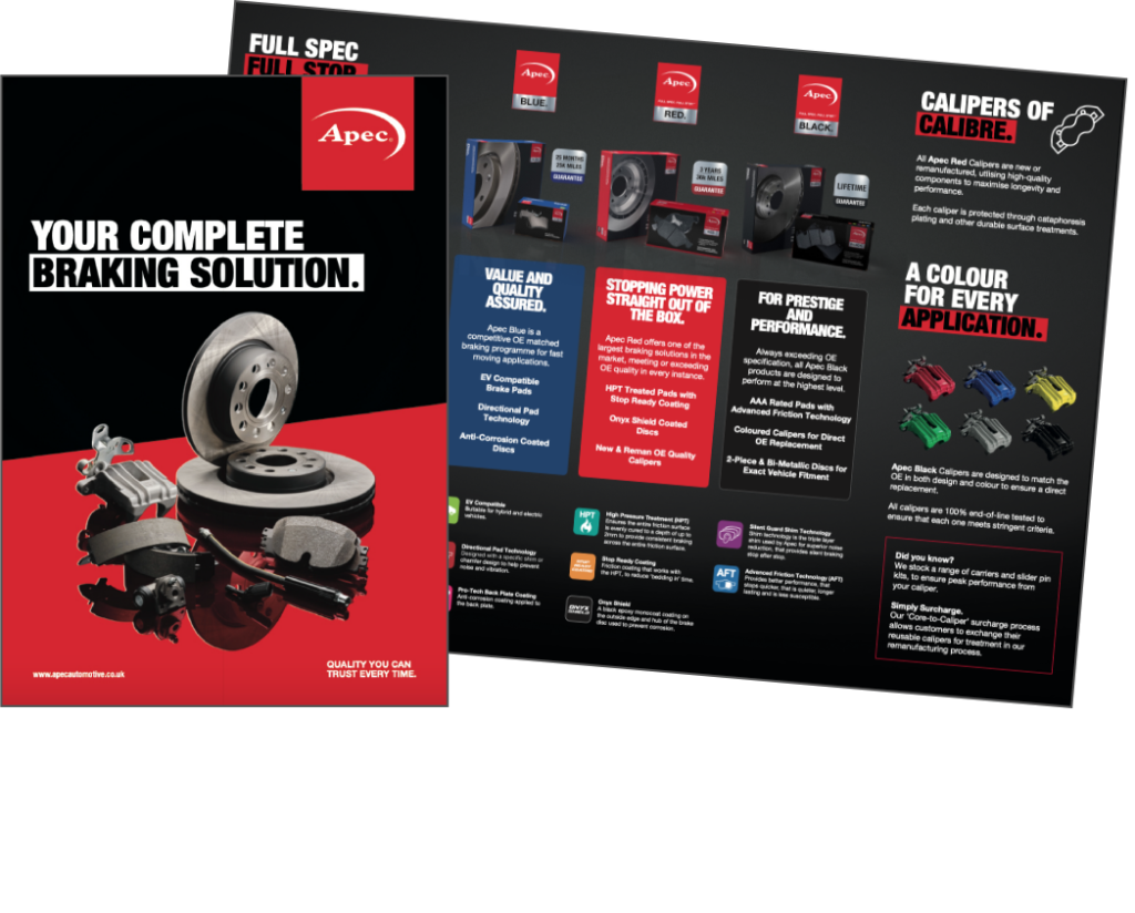 Apec Red Discs. | Apec Automotive