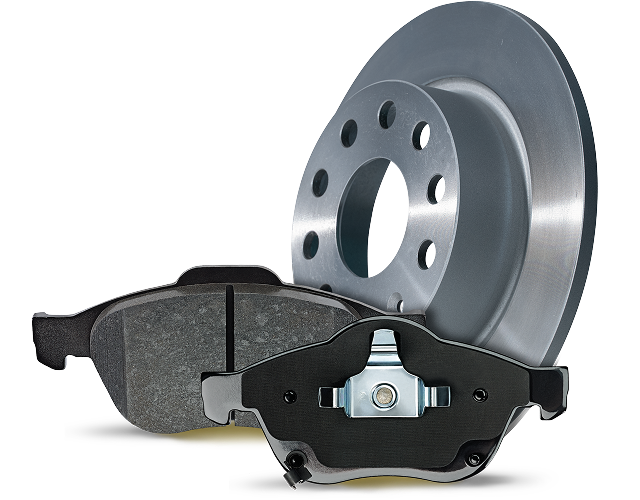 Fahren brake disc and pads.
